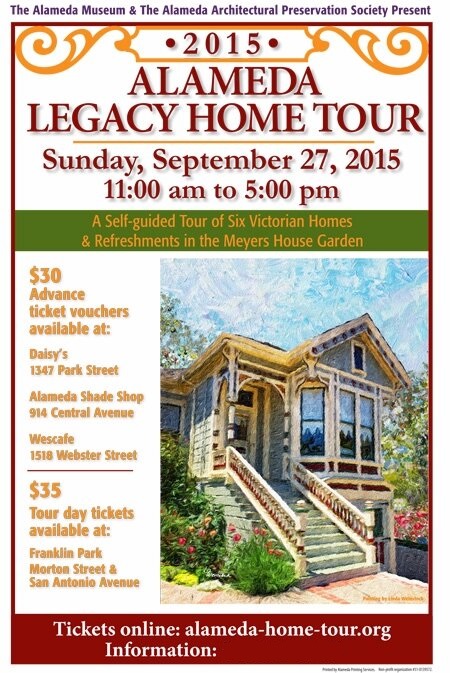 Spaceholder for 2015 Alameda Legacy Home Tour poster